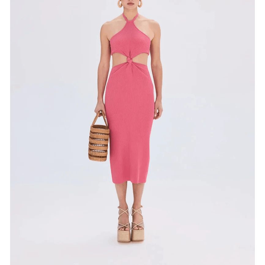 Cult Gaia Pink Cameron Dress In Blossom Size Xs $458